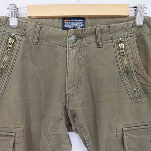 アルファインダストリーズ ALPHA INDUSTRIES ギミックカーゴパンツ Y2K メンズ JPN:L
