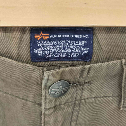 アルファインダストリーズ ALPHA INDUSTRIES ギミックカーゴパンツ Y2K メンズ JPN:L