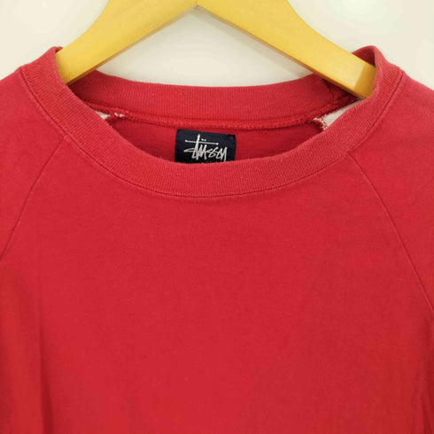 ステューシー Stussy USA製 紺タグ フェイクレイヤード Tシャツ ロンT メンズ import:XL