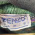ケンゾー KENZO 80-90S 総柄 ウール ニットポロ メンズ