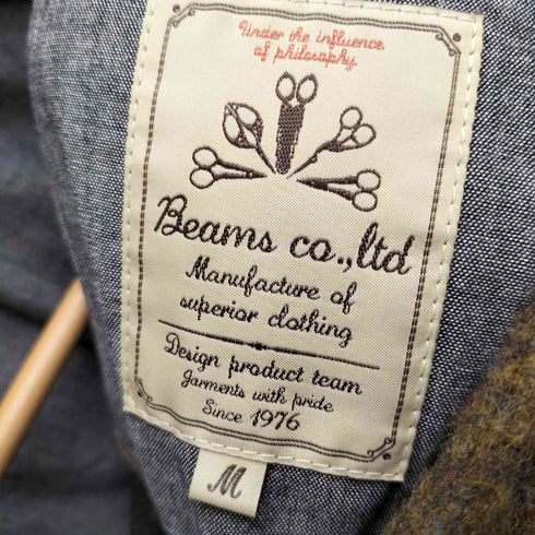 ビームス BEAMS 3B 背抜き ウール テーラード ジャケット メンズ JPN:M