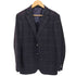 ケント Kent Super 100S Premium Wool ブラックウォッチ 銀ボタン 2B テーラードジャケット メンズ 92 A5
