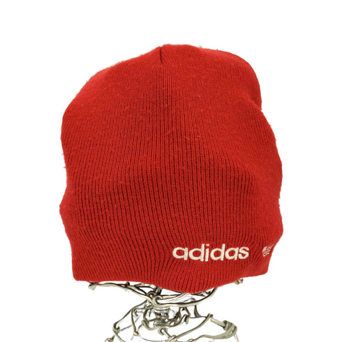アディダス adidas 90S 黒タグ ロゴ刺繍 ビーニー メンズ