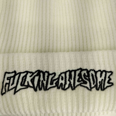ファッキンオーサム FUCKING AWESOME ロゴ刺繍 ビーニー メンズ