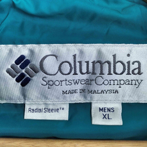 コロンビア Columbia 90s Bugaboo Radial Sleeve マルチカラー ナイロンジャケット メンズ import:XL