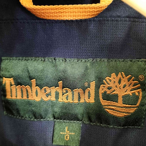 ティンバーランド Timberland 90s ロゴ刺繍 スウィングトップ ジップアップジャケット メンズ import:L