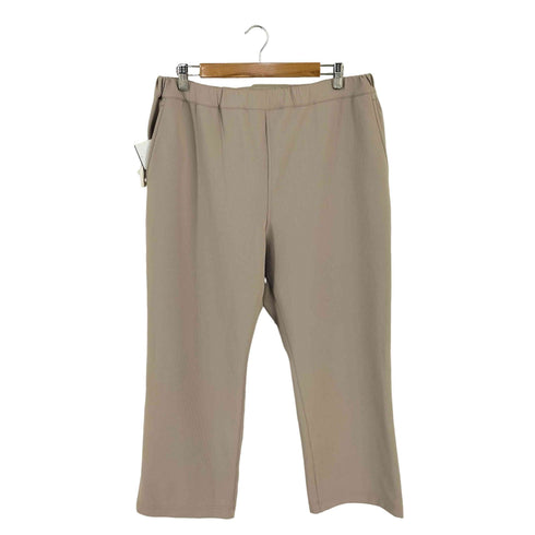 ムジラボ MUJI labo 撥水 二重編み ストレートパンツ メンズ JPN:XL