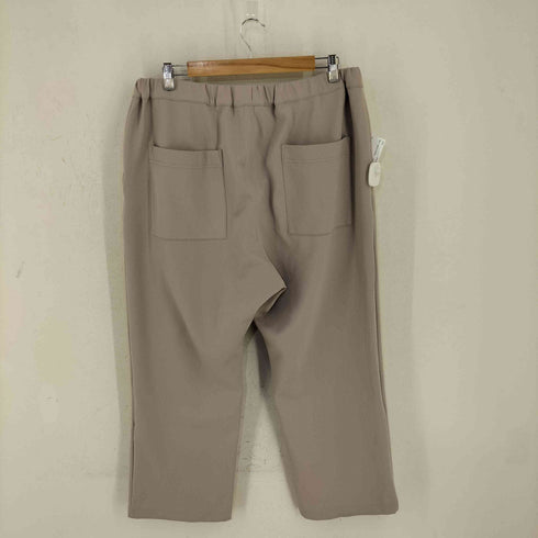 ムジラボ MUJI labo 撥水 二重編み ストレートパンツ メンズ JPN:XL
