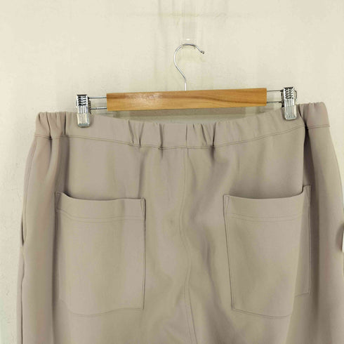 ムジラボ MUJI labo 撥水 二重編み ストレートパンツ メンズ JPN:XL