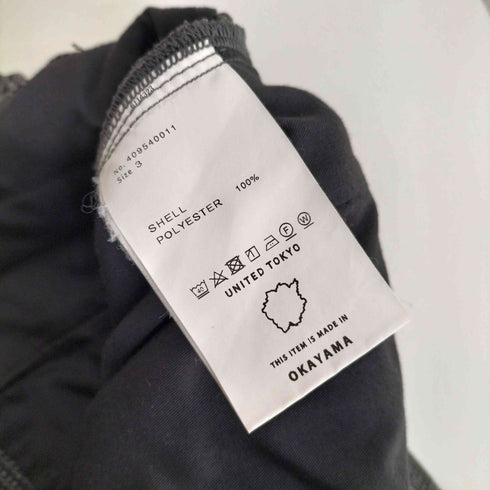 ユナイテッドトウキョウ UNITED TOKYO TECHTWEED 1タックバルーンパンツ メンズ JPN:3