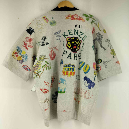 ケンゾーパリス KENZO PARIS Drawn Varsity Seasonal T -Shirt メンズ JPN:XL