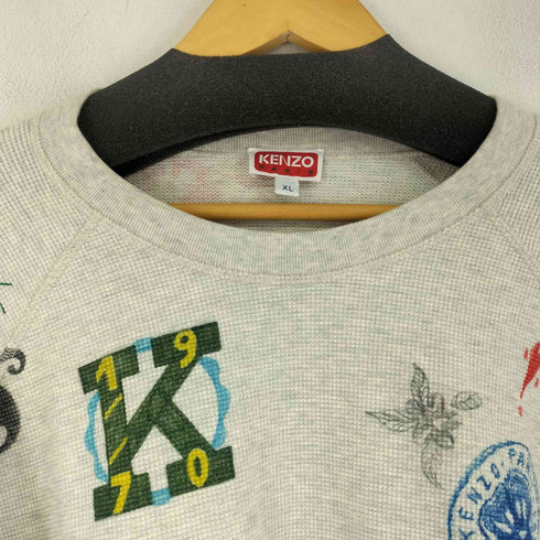 ケンゾーパリス KENZO PARIS Drawn Varsity Seasonal T -Shirt メンズ JPN:XL