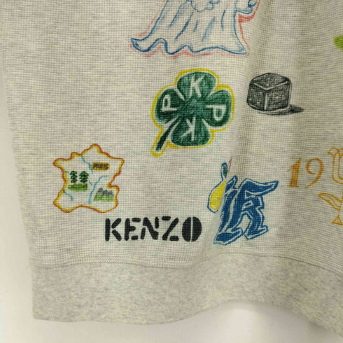 ケンゾーパリス KENZO PARIS Drawn Varsity Seasonal T -Shirt メンズ JPN:XL