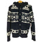 アバクロンビーアンドフィッチ Abercrombie & Fitch ボア付きカウチンニット メンズ JPN:M