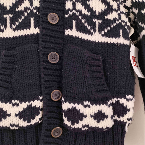 アバクロンビーアンドフィッチ Abercrombie & Fitch ボア付きカウチンニット メンズ JPN:M