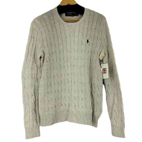 ポロバイラルフローレン Polo by RALPH LAUREN スモールポニー刺繍 クルーネックニット メンズ import:S