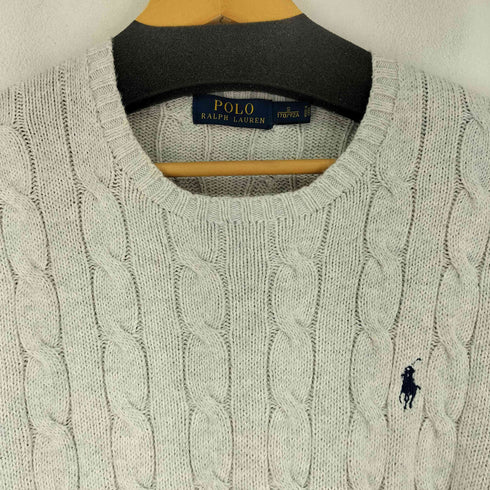 ポロバイラルフローレン Polo by RALPH LAUREN スモールポニー刺繍 クルーネックニット メンズ import:S