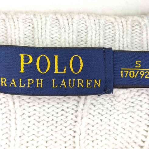 ポロバイラルフローレン Polo by RALPH LAUREN スモールポニー刺繍 クルーネックニット メンズ import:S