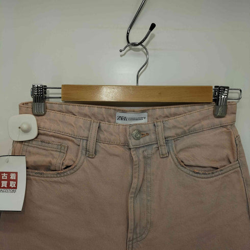 ザラ ZARA ダメージ加工 デニムパンツ レディース EUR:34