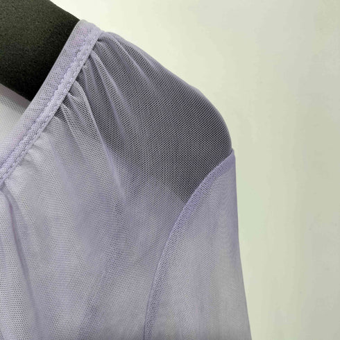 ザラ ZARA シースルーブラウス レディース import:L