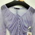 ザラ ZARA シースルーブラウス レディース import:L