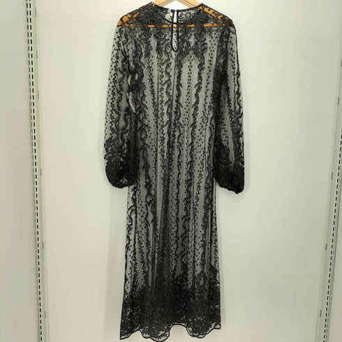 ザラ ZARA シースルーワンピース レディース import:M