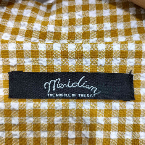 MERIDIAN チェックワンピース レディース