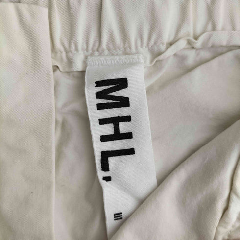 エムエイチエル MHL. クロップコットンチノパンツ レディース JPN:3