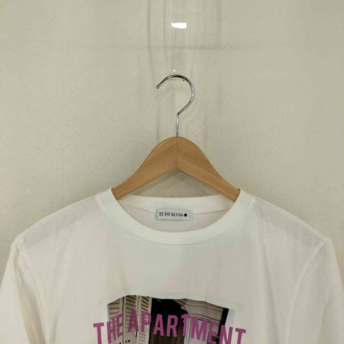 フォトプリント半袖クルーネックTシャツ メンズ XL