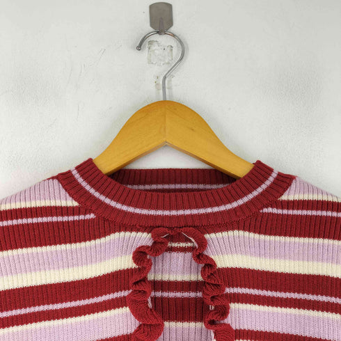 キャンディストリッパー Candy Stripper BIG COLLAR RIB KNIT レディース JPN:2
