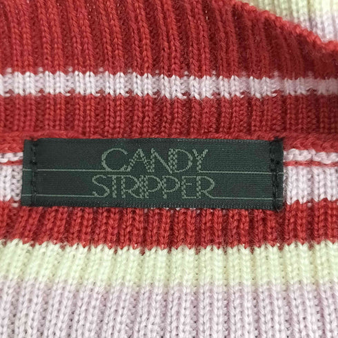 キャンディストリッパー Candy Stripper BIG COLLAR RIB KNIT レディース JPN:2