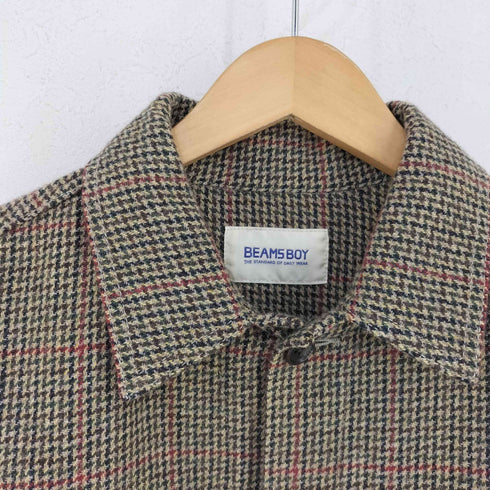 ビームスボーイ BEAMS BOY ウール ガングラフ ジャケット レディース