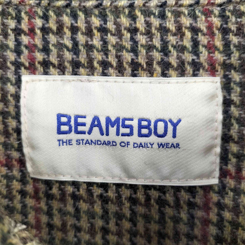ビームスボーイ BEAMS BOY ウール ガングラフ ジャケット レディース