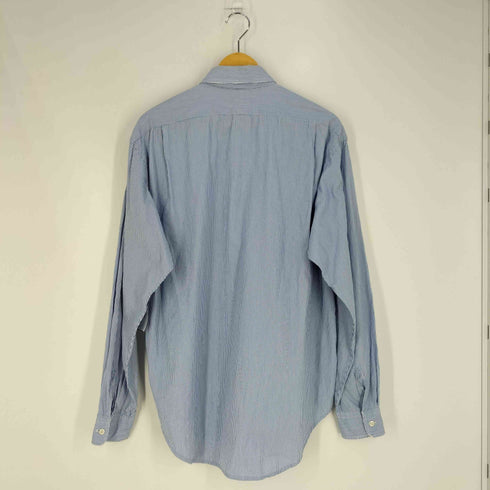 ダブルアールエルラルフローレン RRL RALPH LAUREN 90s 三ツ星タグ ストライプ ボタンダウンシャツ メンズ import:M