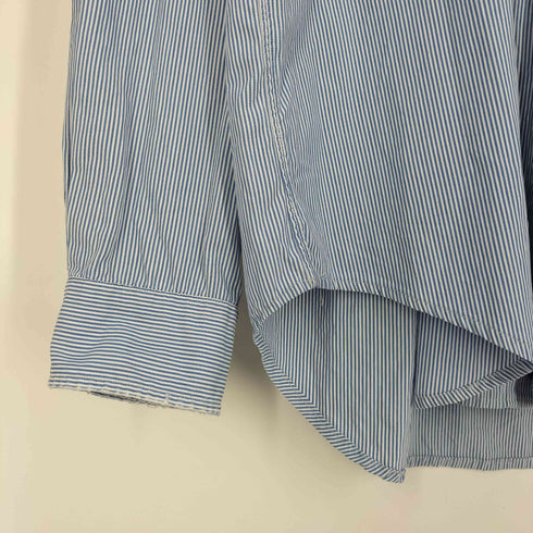 ダブルアールエルラルフローレン RRL RALPH LAUREN 90s 三ツ星タグ ストライプ ボタンダウンシャツ メンズ import:M