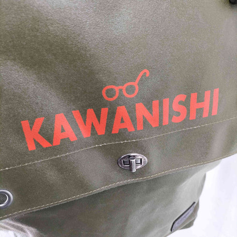 コラボ KAWANISHI TRIBUTE トリビュートモデル 日本製 キャンバス リュックサック 防水 メンズ