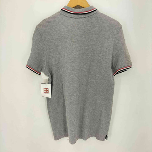 メゾンキツネ MAISON KITSUNE ロゴワッペン 鹿の子ポロシャツ メンズ import:L