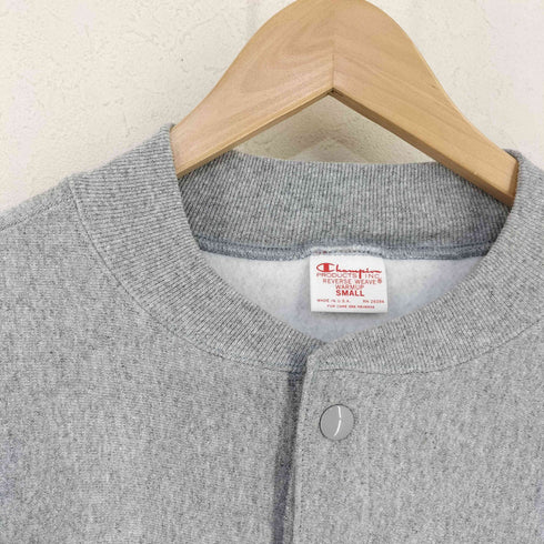 チャンピオン Champion REVERSE WEAVE 赤タグ 復刻 スナップスウェットシャツ レディース JPN:S