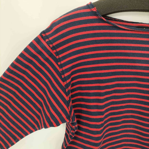 ニードルズ Needles ボートネック ボーダーL/S Tシャツ メンズ JPN:M