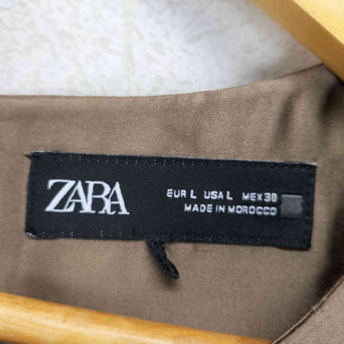 ザラ ZARA SATIN MIDI DRESS レディース JPN:L