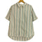 クオン kuon CANDY STRIPE SASHIKO Half Sleeve Shirt 刺し子 半袖 キャンディストライプシャツ メンズ JPN:M