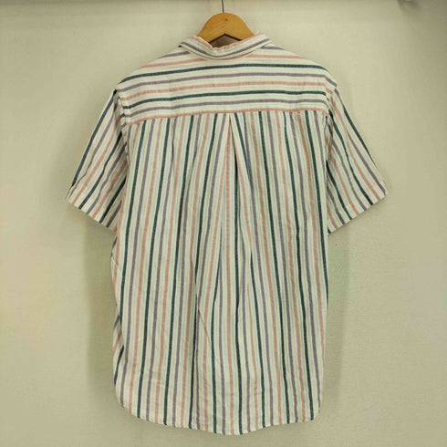 クオン kuon CANDY STRIPE SASHIKO Half Sleeve Shirt 刺し子 半袖 キャンディストライプシャツ メンズ JPN:M