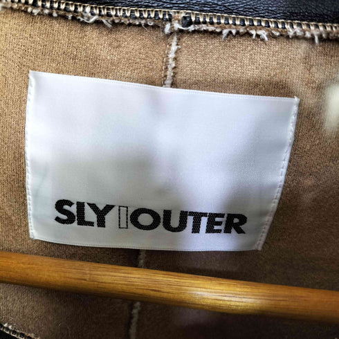 スライ SLY LIGHT CROP BOA ブルゾン レディース FREE
