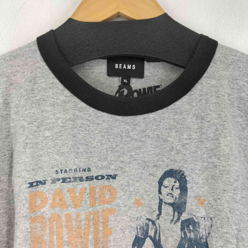 ビームス BEAMS 別注 David Bowie リンガーTシャツ メンズ JPN:XL