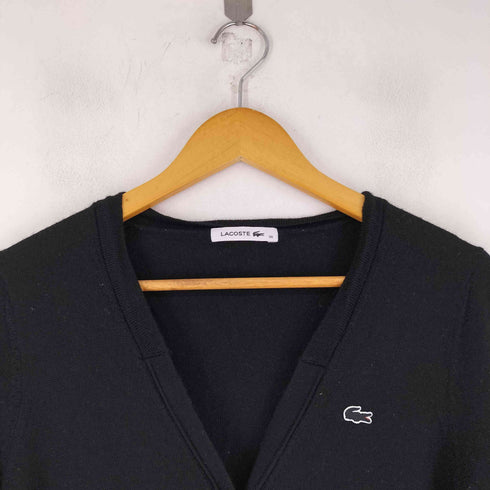 ラコステ LACOSTE ウールニットカーディガン レディース 38