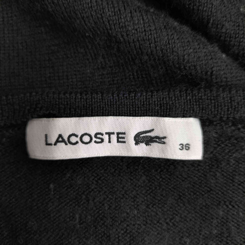 ラコステ LACOSTE ウールニットカーディガン レディース 38