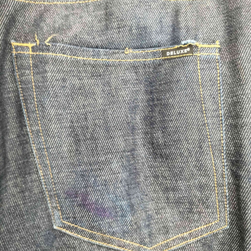 マインデニム MINEDENIM 24AW × DELUXE PINUP - BLUE メンズ L