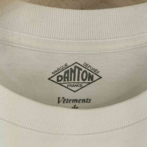 ダントン DANTON コットン 片ポケ クルーネックTシャツ メンズ FR:38