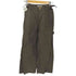 スロー バイスライ THROW by SLY LINEN BLEND COATING WIDE パンツ レディース JPN:0
