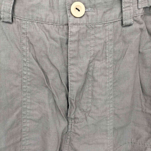 スロー バイスライ THROW by SLY LINEN BLEND COATING WIDE パンツ レディース JPN:0